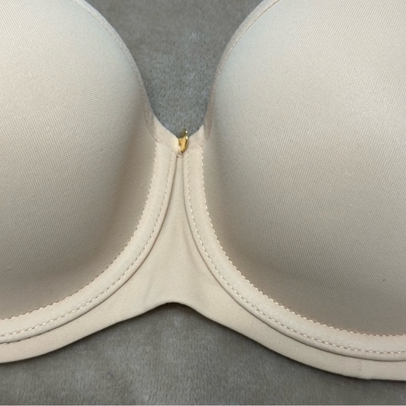 Essential Bodywear Abbie Everyday T-Shirt Bra Buff Beige #6111 Size 32E - Picture 5 of 7